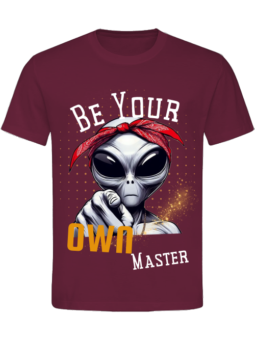 T- SHIRT UNI CLASSIC- Be your own Master