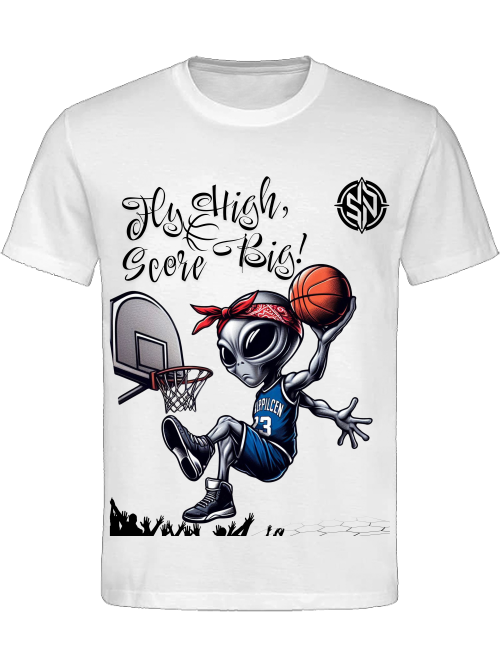 T- SHIRT UNI CLASSIC- Fly High Score Big