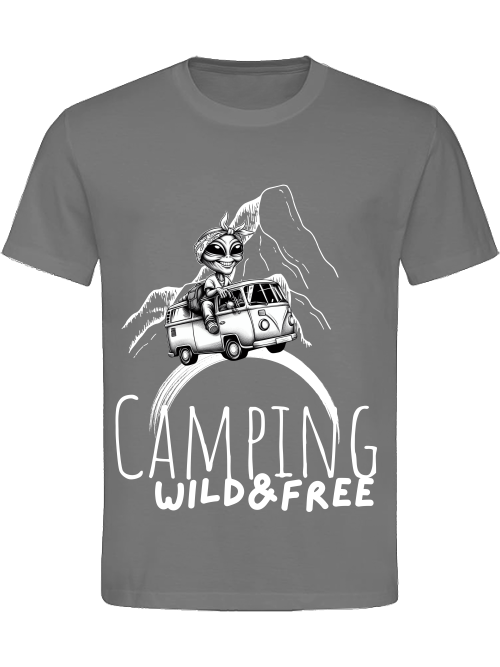 T-SHIRT UNI CLASSIC- Wild & Free White