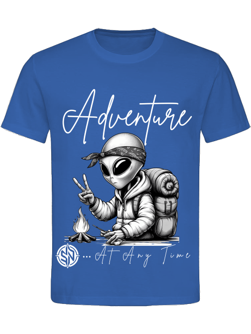 T-SHIRT UNI CLASSIC- Adventure White