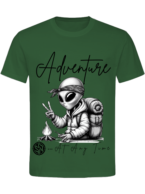 T-SHIRT UNI CLASSIC - Adventure Black