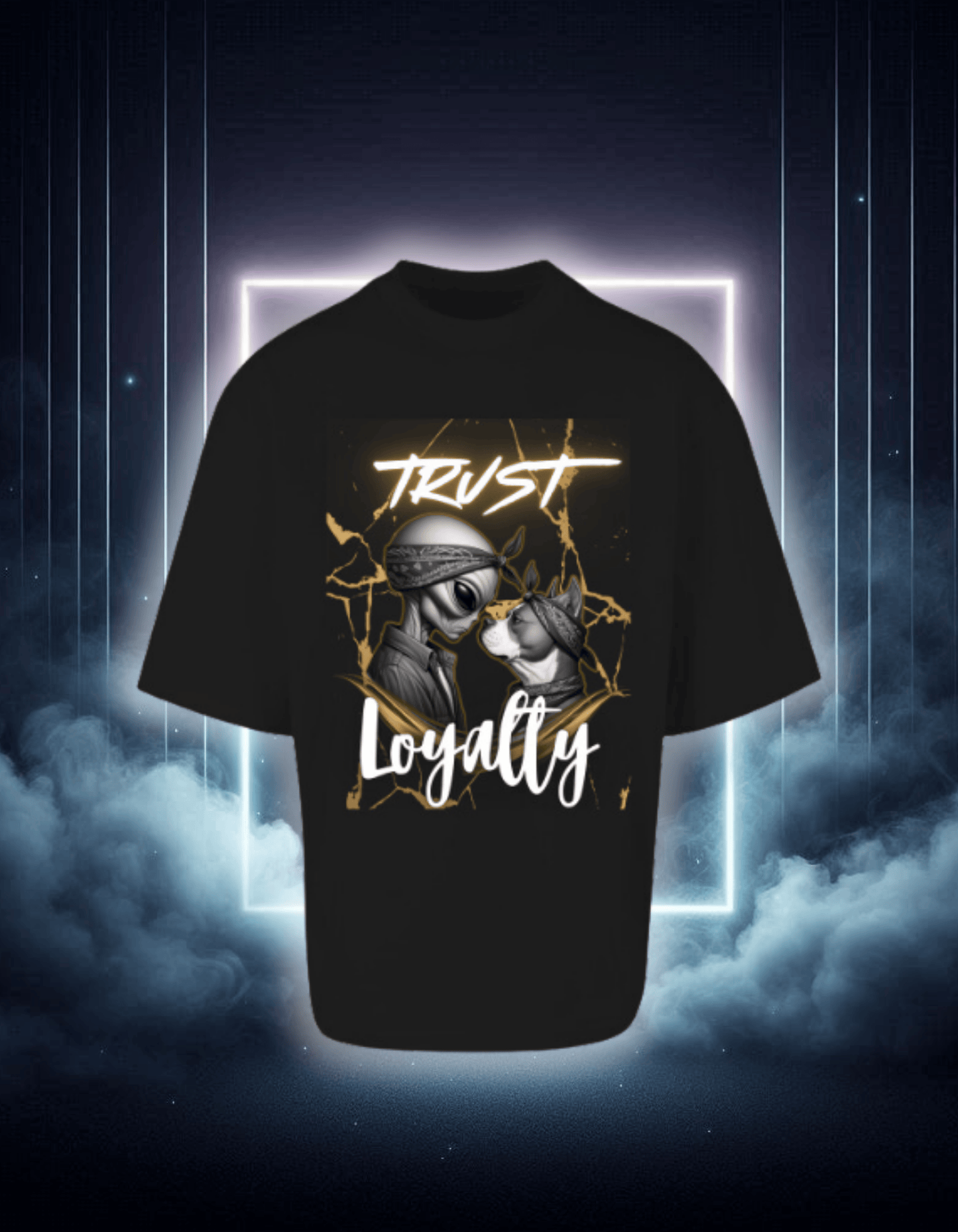 OVERSIZED T- SHIRT- Trust Loyalty