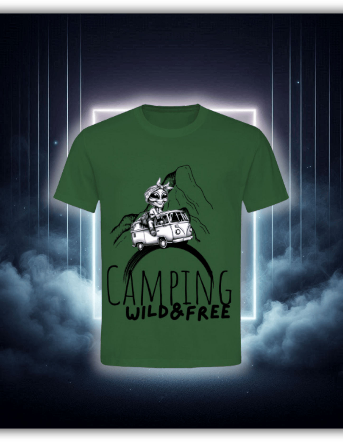 T-SHIRT UNI CLASSIC- Wild & Free Black