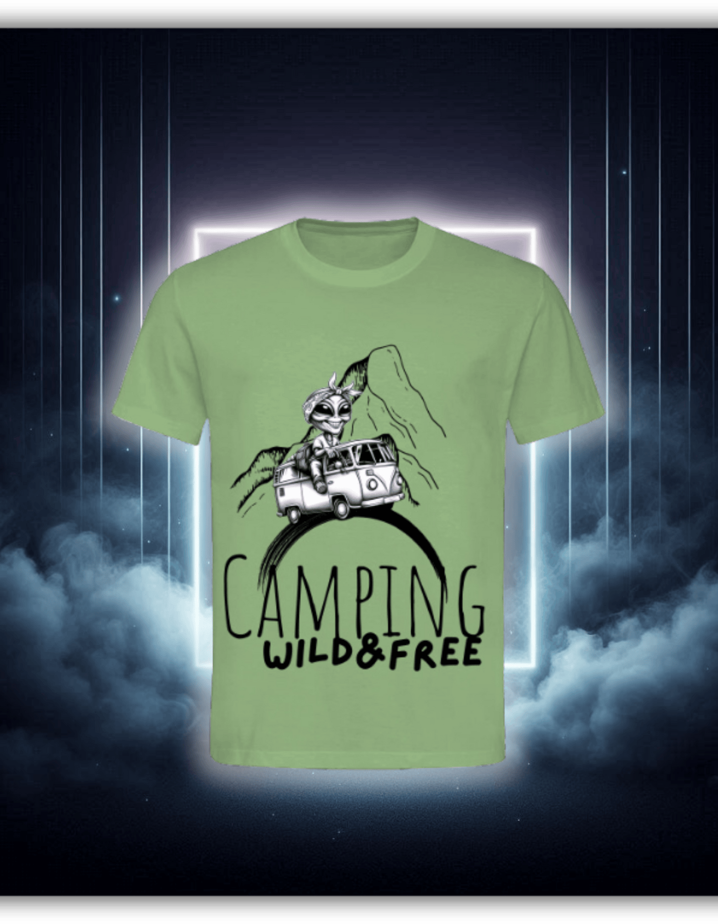 T-SHIRT UNI CLASSIC- Wild &amp; Free Black