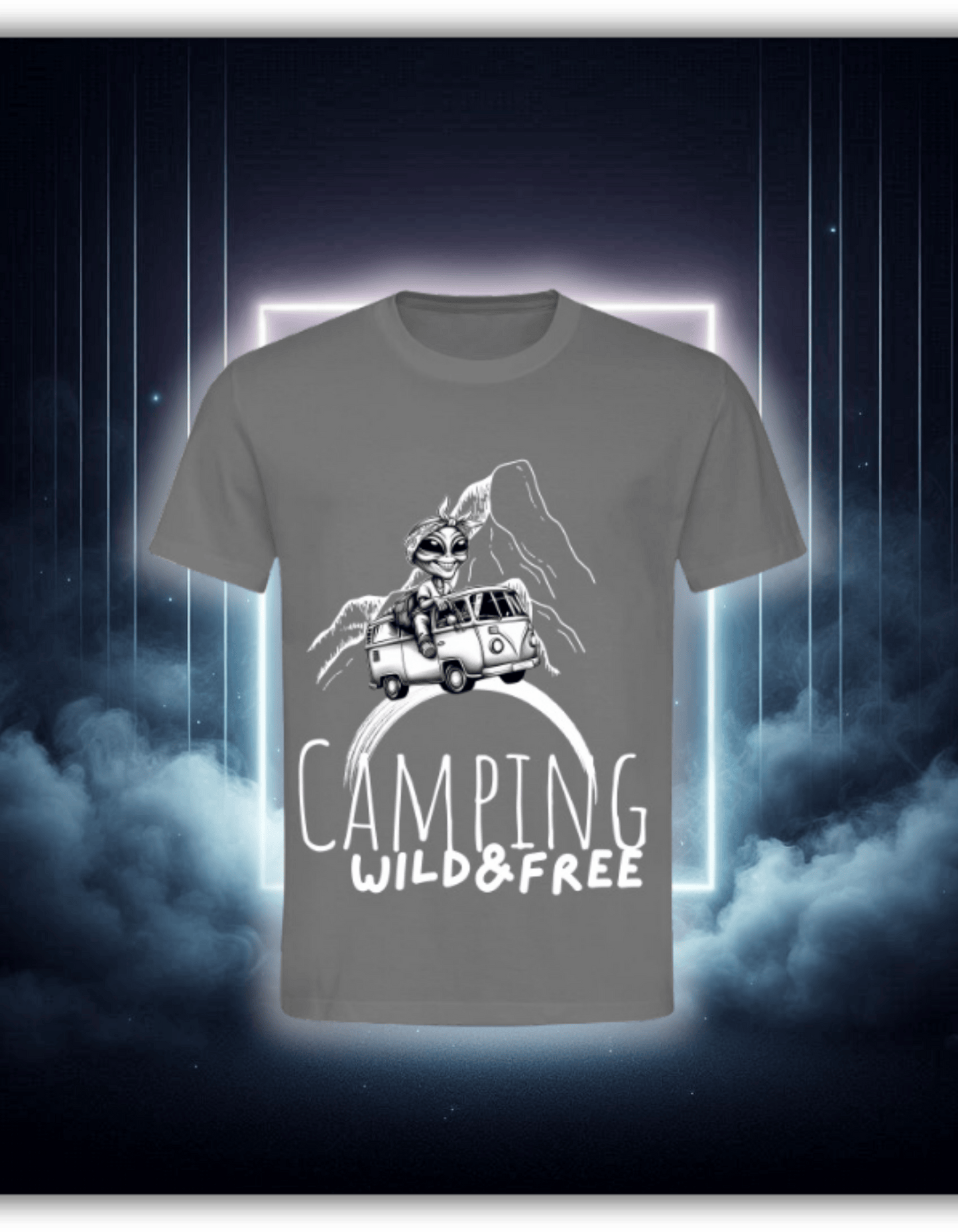 T-SHIRT UNI CLASSIC- Wild & Free White