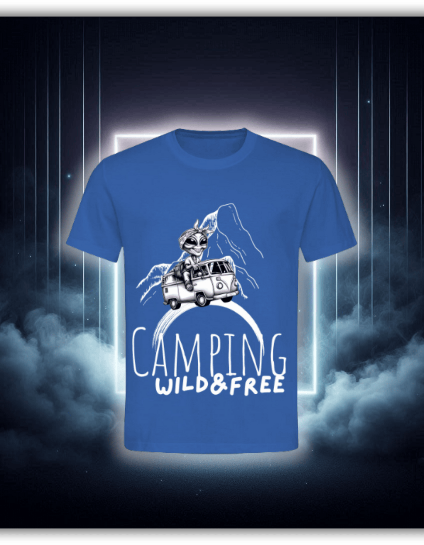 T-SHIRT UNI CLASSIC- Wild & Free White