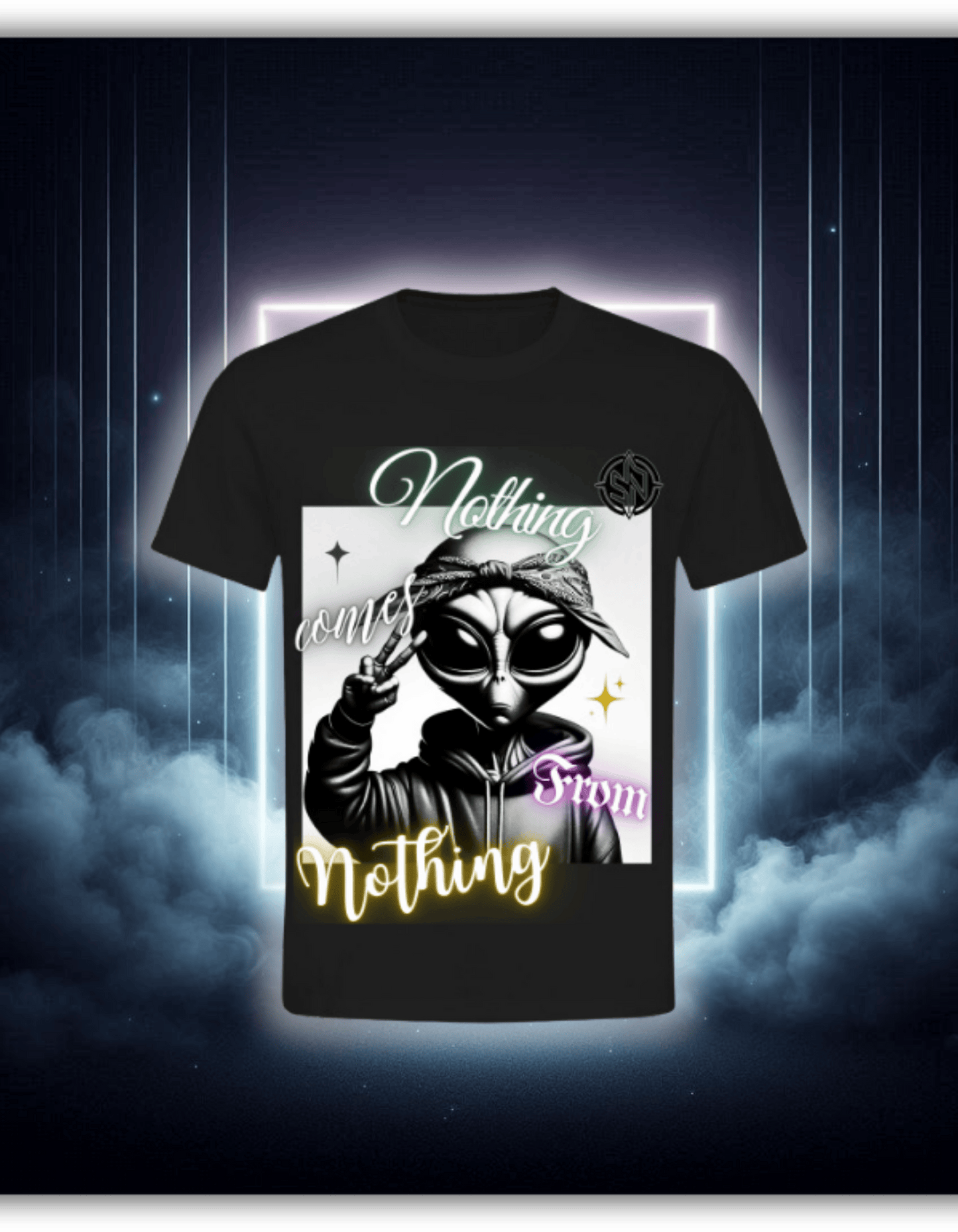 T-SHIRT UNI CLASSIC- Nothing comes from nothing