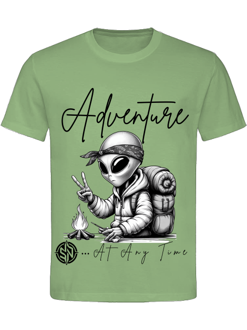 T-SHIRT UNI CLASSIC- Adventure Black