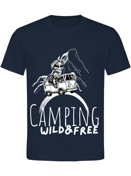 T-SHIRT UNI CLASSIC- Wild & Free White