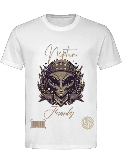 T- SHIRT UNI CLASSIC- Neptun Family