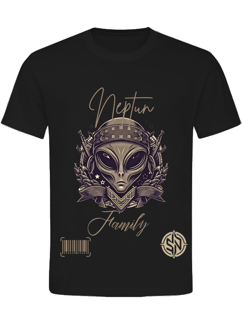 T- SHIRT UNI CLASSIC- Neptun Family