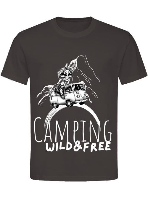 T-SHIRT UNI CLASSIC- Wild & Free White